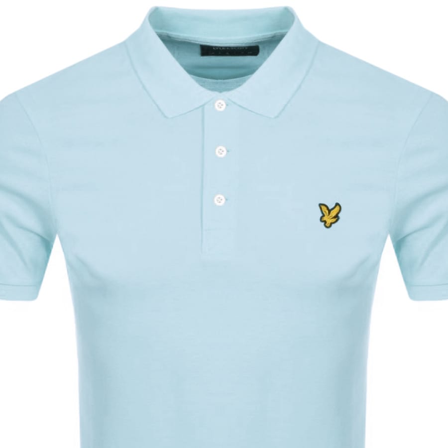 Alternative Image for ProductLyle And Scott Short Sleeved Polo T Shirt Blue2